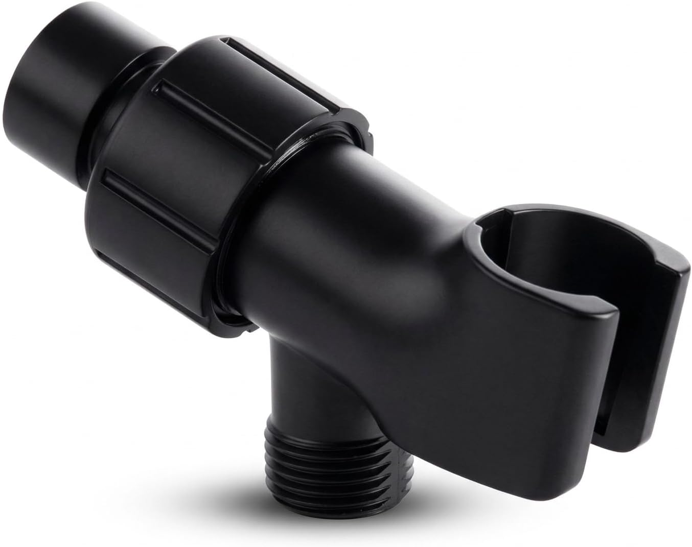 Shower Head Holder for Handheld Shower Head, 360°Adjustable,Premium ABS Material, the Surface is Painted,Suitable for a Variety of Handheld Shower Heads, with its 1/2-inch Universal Design.